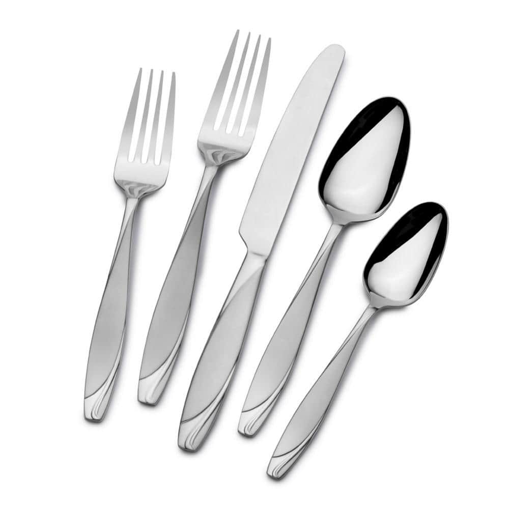 Lunea Frost 20-pc Flatware Set. Service for 4, Stainless steel 18/0 - Hercitys