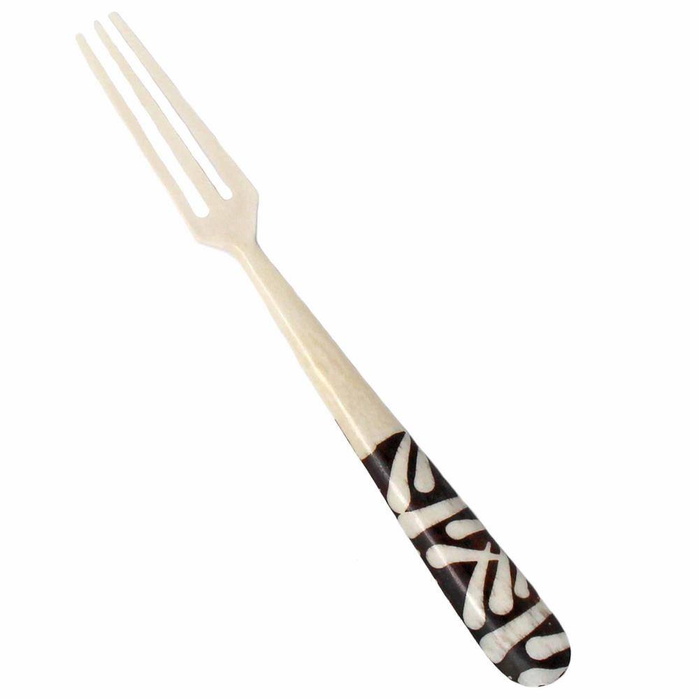 Long Batik Bone Appetizer Fork (Set of 2) - Hercitys