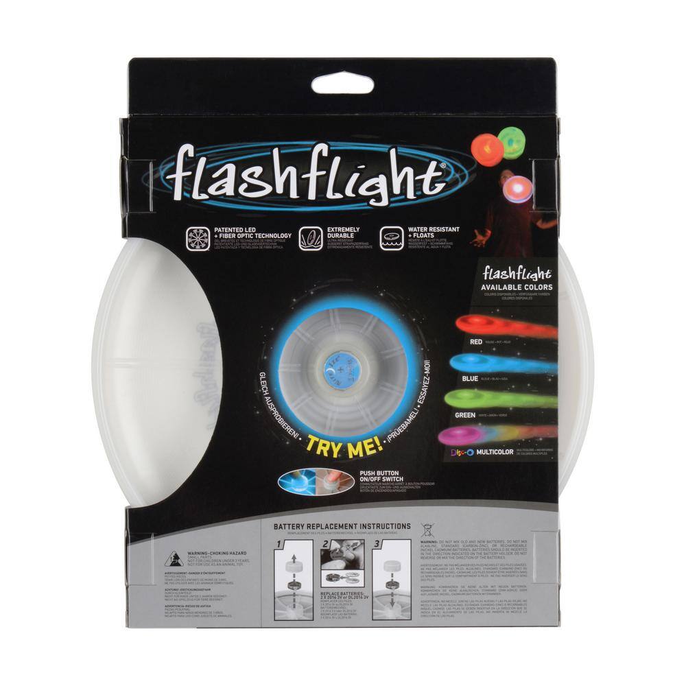 Flashflight LED Light-Up Flying Disc in Blue - Hercitys