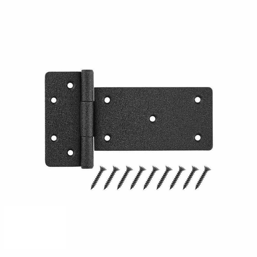6 in. Black Rust Defender Heavy-Duty Tee Hinge - Hercitys