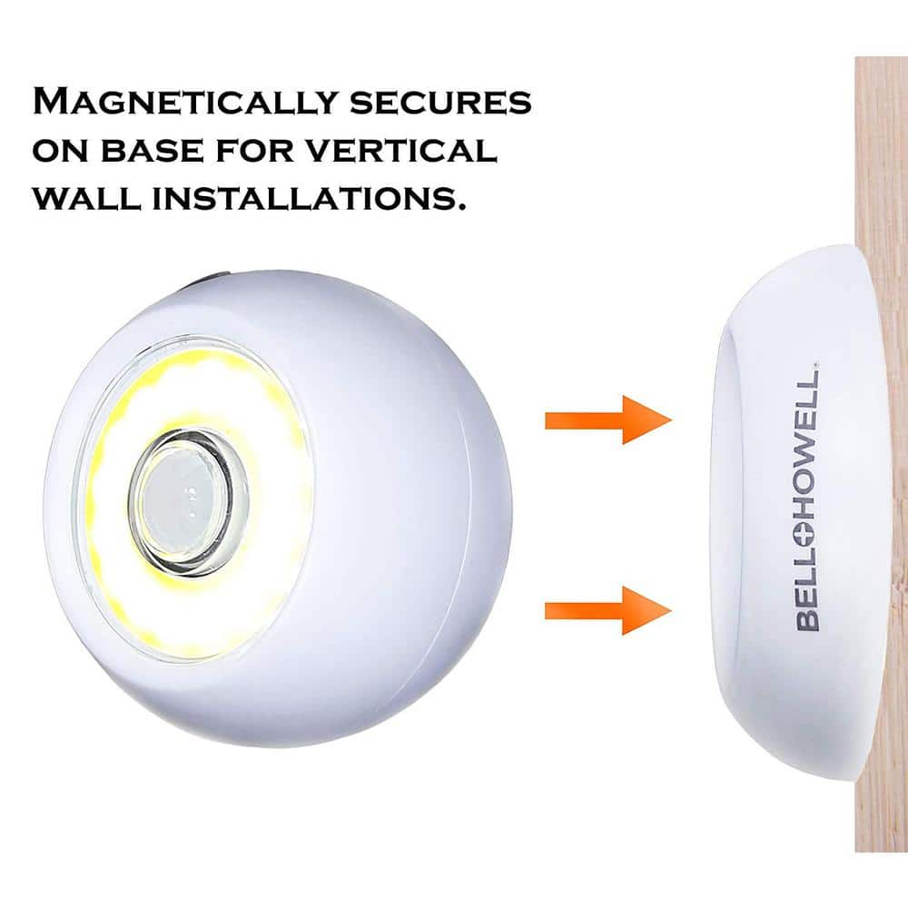 Cordless and Portable Motion Sensor Ultra Bright COB LED Lights (3-Pack) - Hercitys