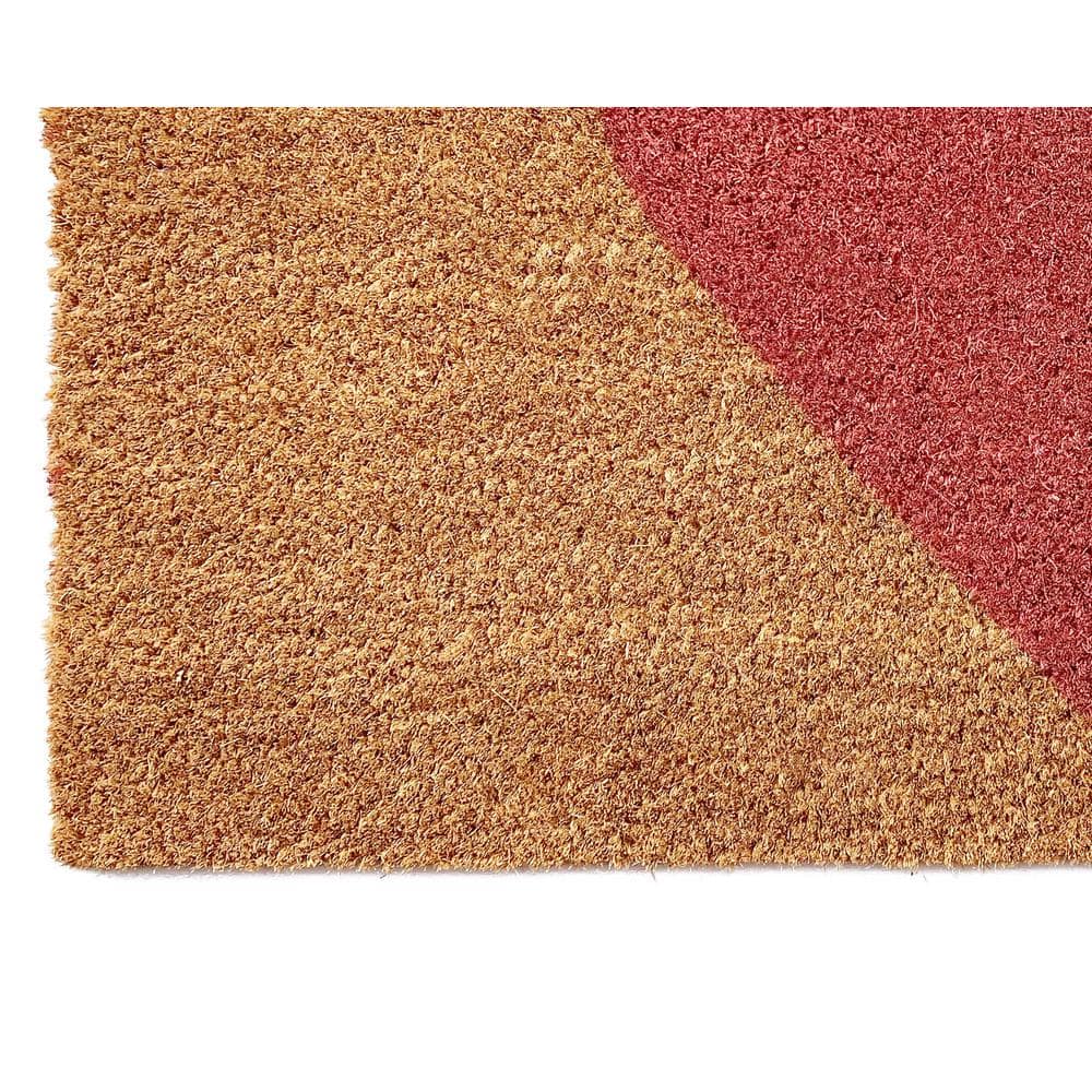 Pink Heart Doormat, 17″ x 29″ - Hercitys