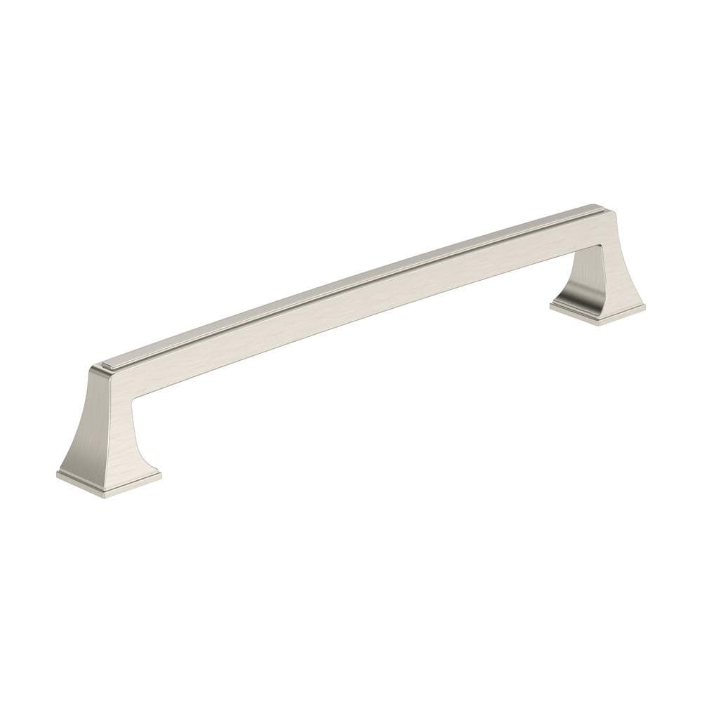 Mulholland 8 in. (203mm) Traditional Satin Nickel Arch Cabinet Pull - Hercitys