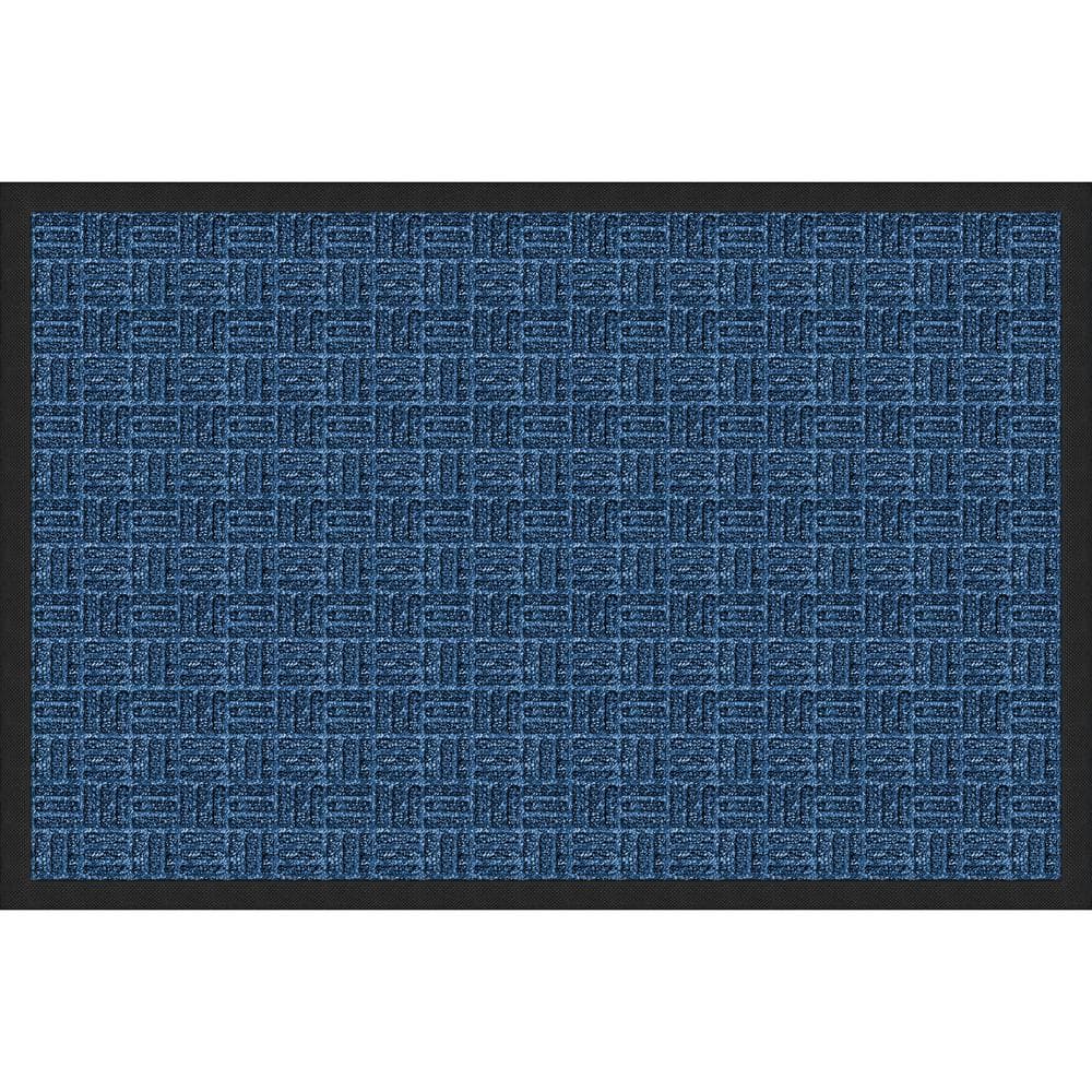 Gatekeeper Mat NG Navy 2 Ft. x 3 Ft. Commercial Door Mat - Hercitys