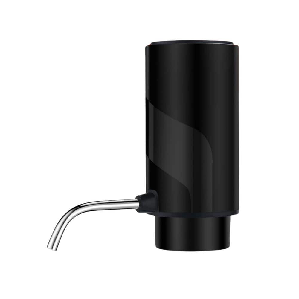 Black Plastic Electric Wine Aerator Pourer with USB Rechargeable, Automatic Wine Bottle Dispenser and Wine Decanter - Hercitys