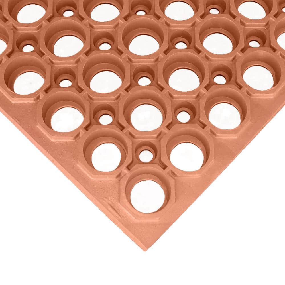 Dura Chef Red 7/8 in. x 38.5 in. x 58.5 in. Anti-Fatigue Mat - Hercitys