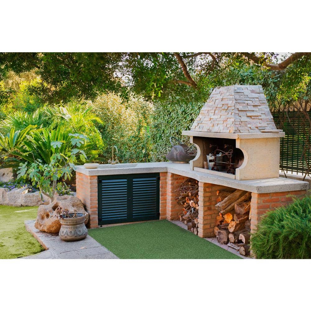 Putting Green Turf 6 ft. x 8 ft. Artificial Grass Rug - Hercitys