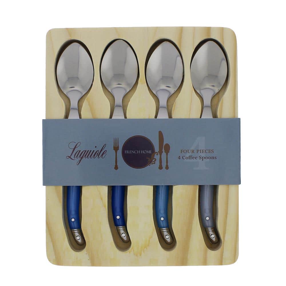 Laguiole Shades of Blue Coffee Spoons (Set of 4) - Hercitys