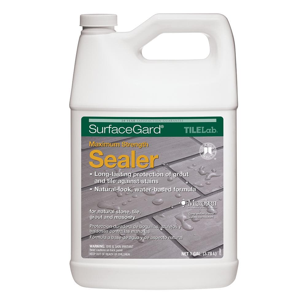 TileLab SurfaceGard 4 qt. Indoor/Outdoor Penetrating Sealer for Tile & Grout - Hercitys