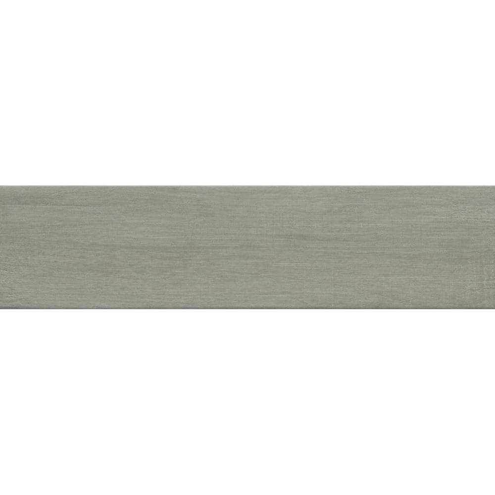 Pocono Smoke Matte 5.91 in. x 23.62 in. Porcelain Floor and Wall Tile (13.566 sq. ft. / case) - Hercitys