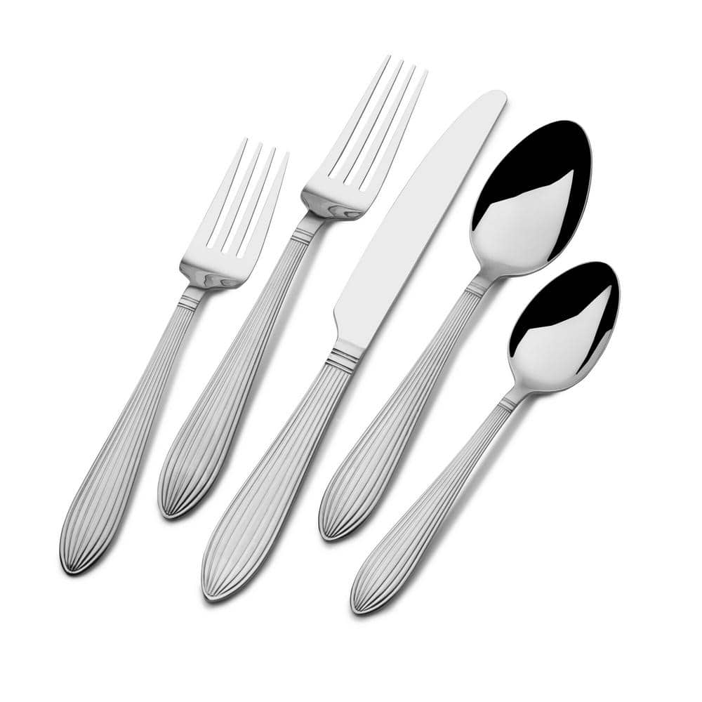 Countryside 20pc Flatware Set, Service for 4, Stainless Steel - Hercitys