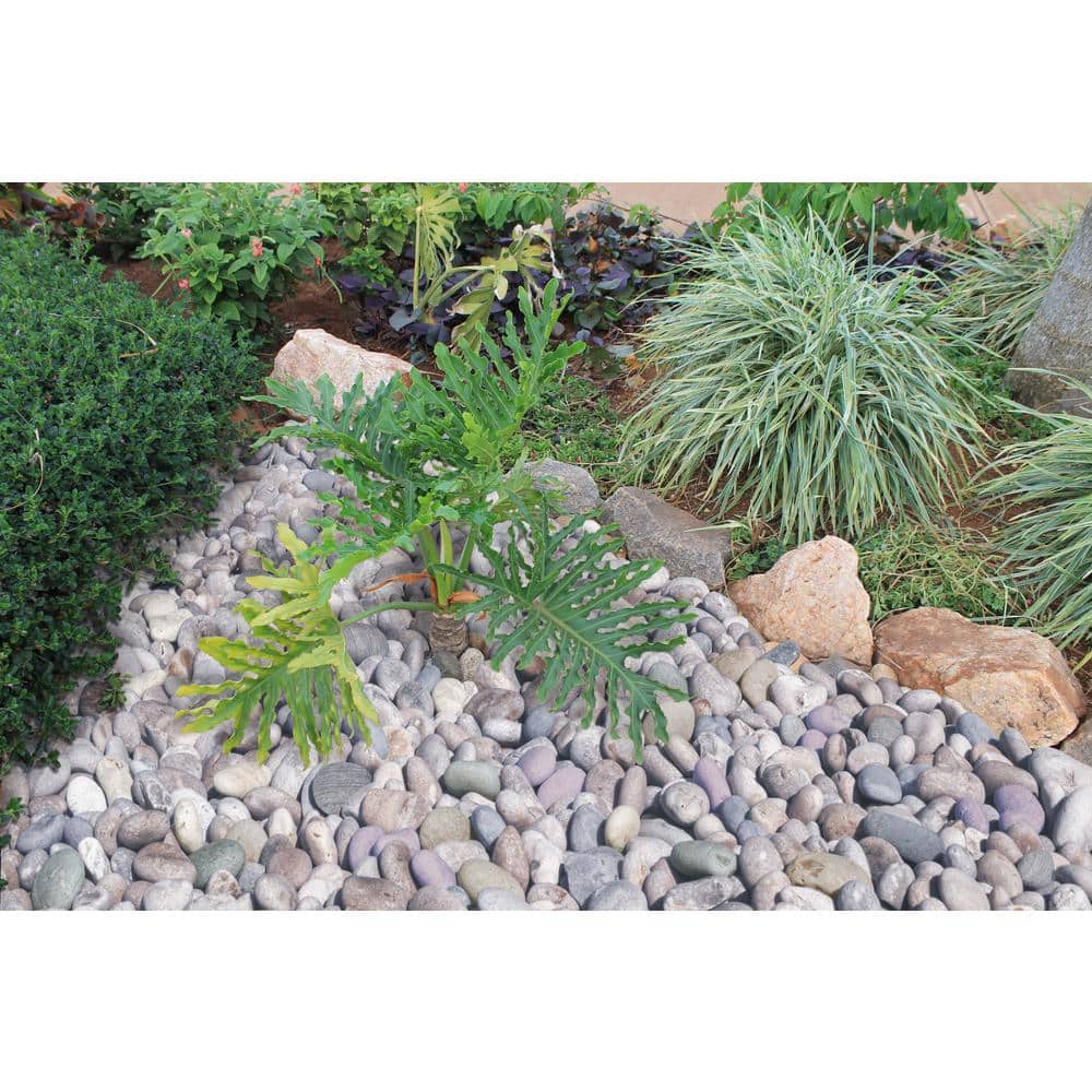 Multi-Colored 0.5 cu. ft. per Bag (1 in. to 2.5 in.) Bagged Landscape Pebbles (1 Bag/0.5 cu. ft.) - Hercitys