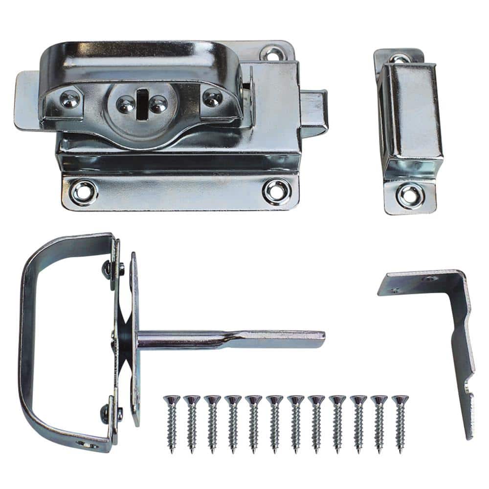 Zinc Plated Swinging Door Latch - Hercitys