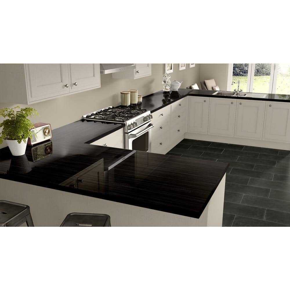 5 ft. x 12 ft. Laminate Sheet in Madagascar with Premium High Gloss Finish - Hercitys