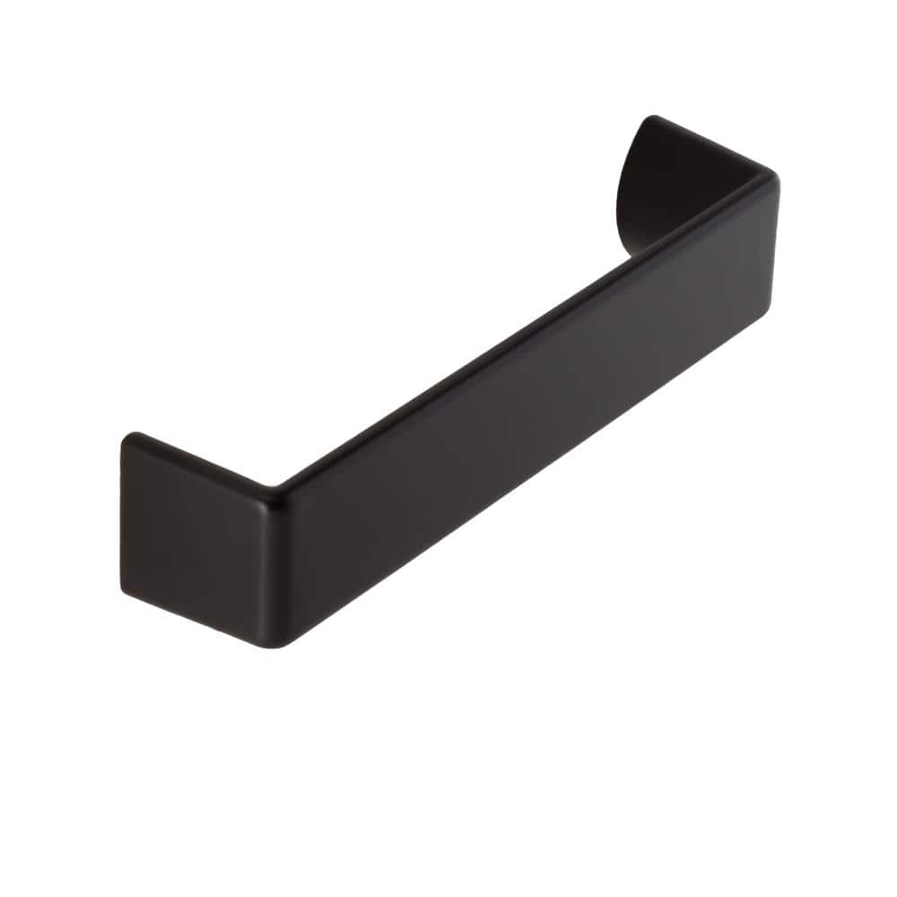 10-Pack Lancaster 3-3/4 in. (95 mm) Center-to-Center Modern Matte Black Bar Drawer Pull - Hercitys
