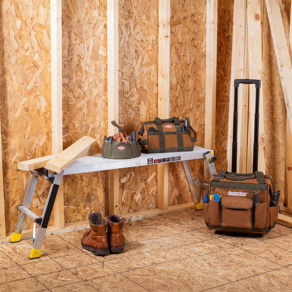 12 in. Gatemouth Tool Bag with zippered top and 16 Total Pockets - Hercitys