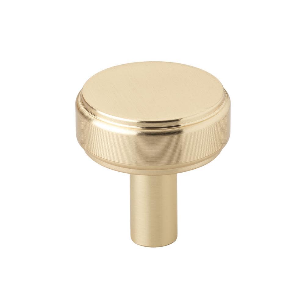 1-1/2 in. Solid Round Knurled Cabinet Knob – 5827-CHPG - Hercitys
