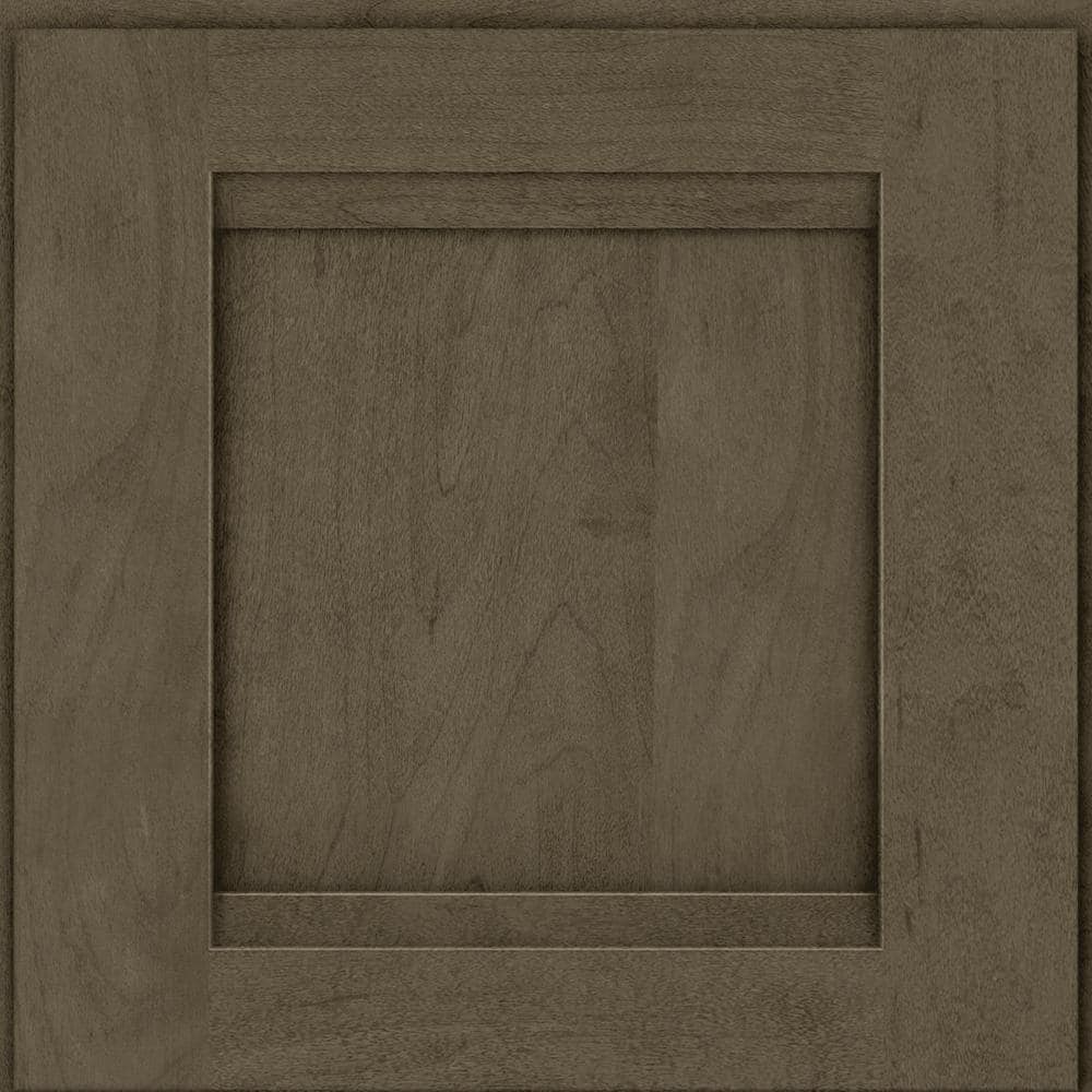 14-5/8 in. x 14-5/8 in. Cabinet Door Sample in Cannon Grey - Hercitys