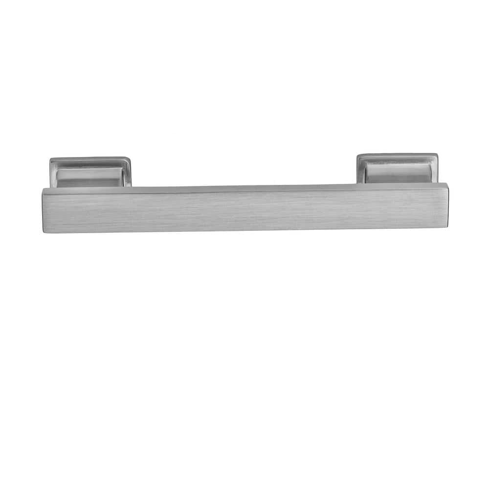10-Pack High Desert 3-1/2 in. (89 mm) Center-to-Center Classic Satin Nickel Bar Drawer Pull - Hercitys