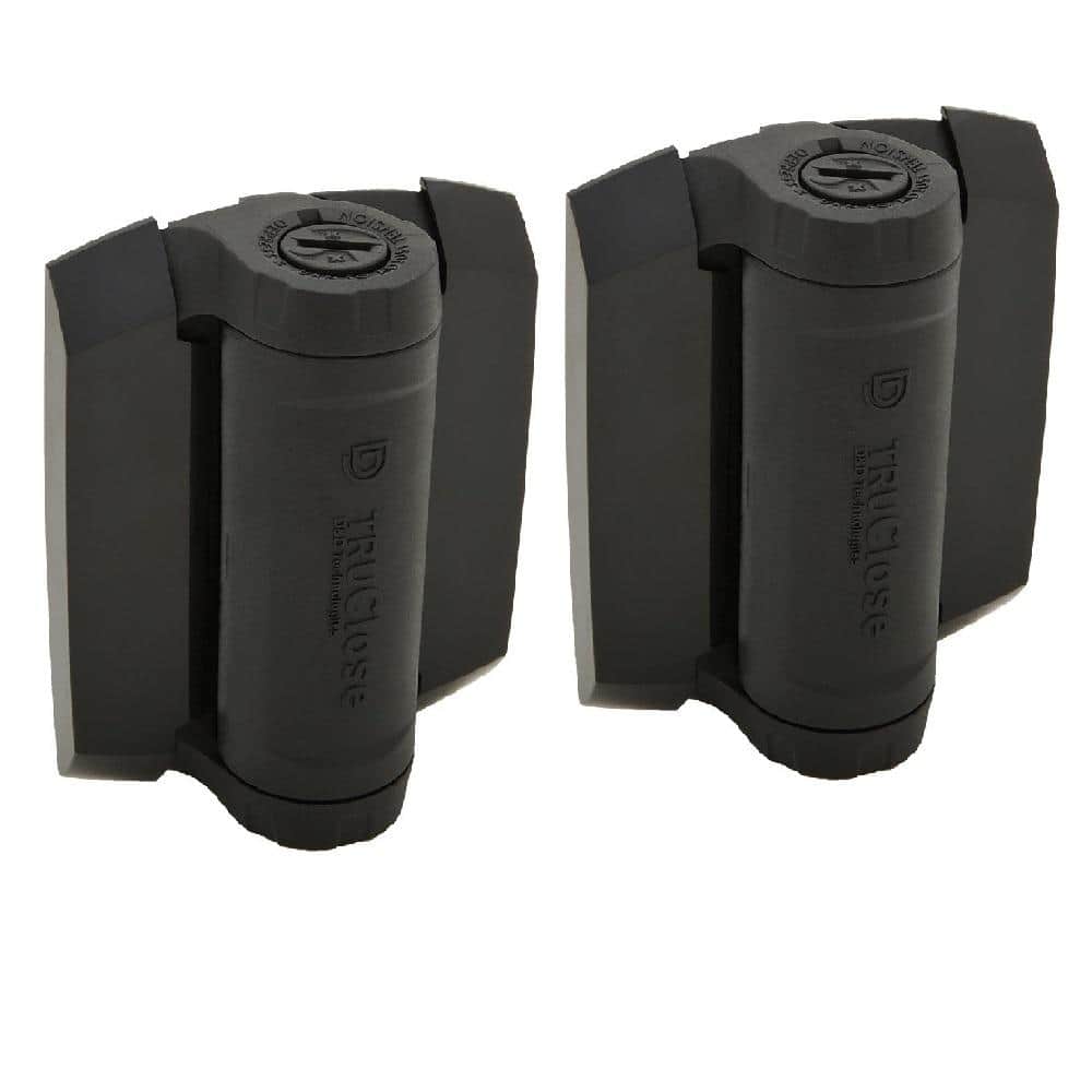 (2-Pack) D&D 4 in. Heavy Duty Spring Hinges for Metal Gates - Hercitys