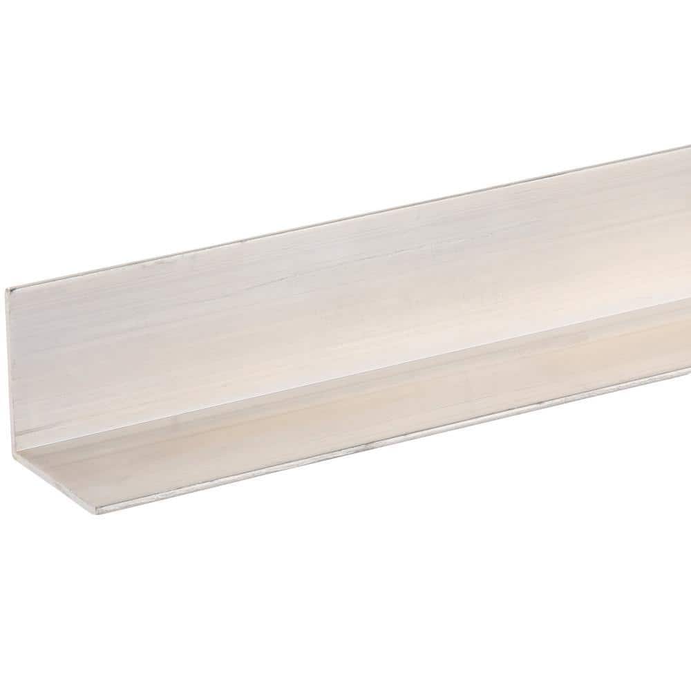 1 in. x 8 ft. – 1/20 in. Thick Aluminum Angle - Hercitys