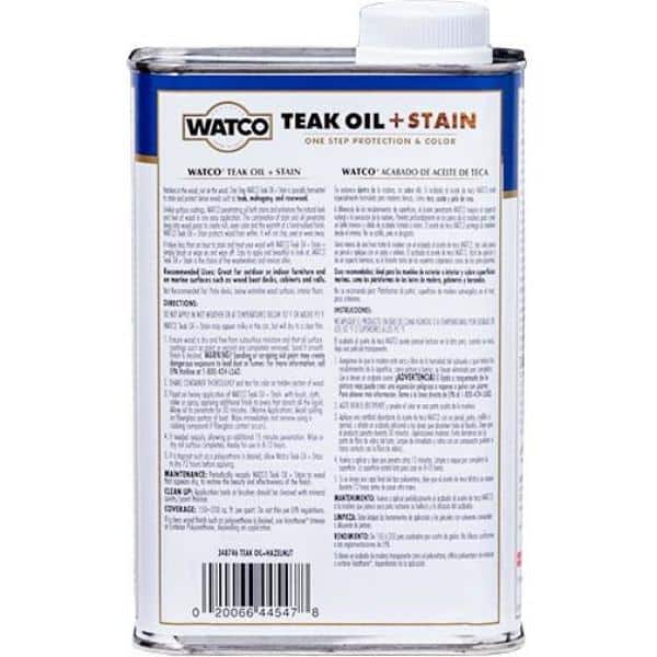 1 Quart Teak Oil in Hazelnut (4 Pack) - Hercitys