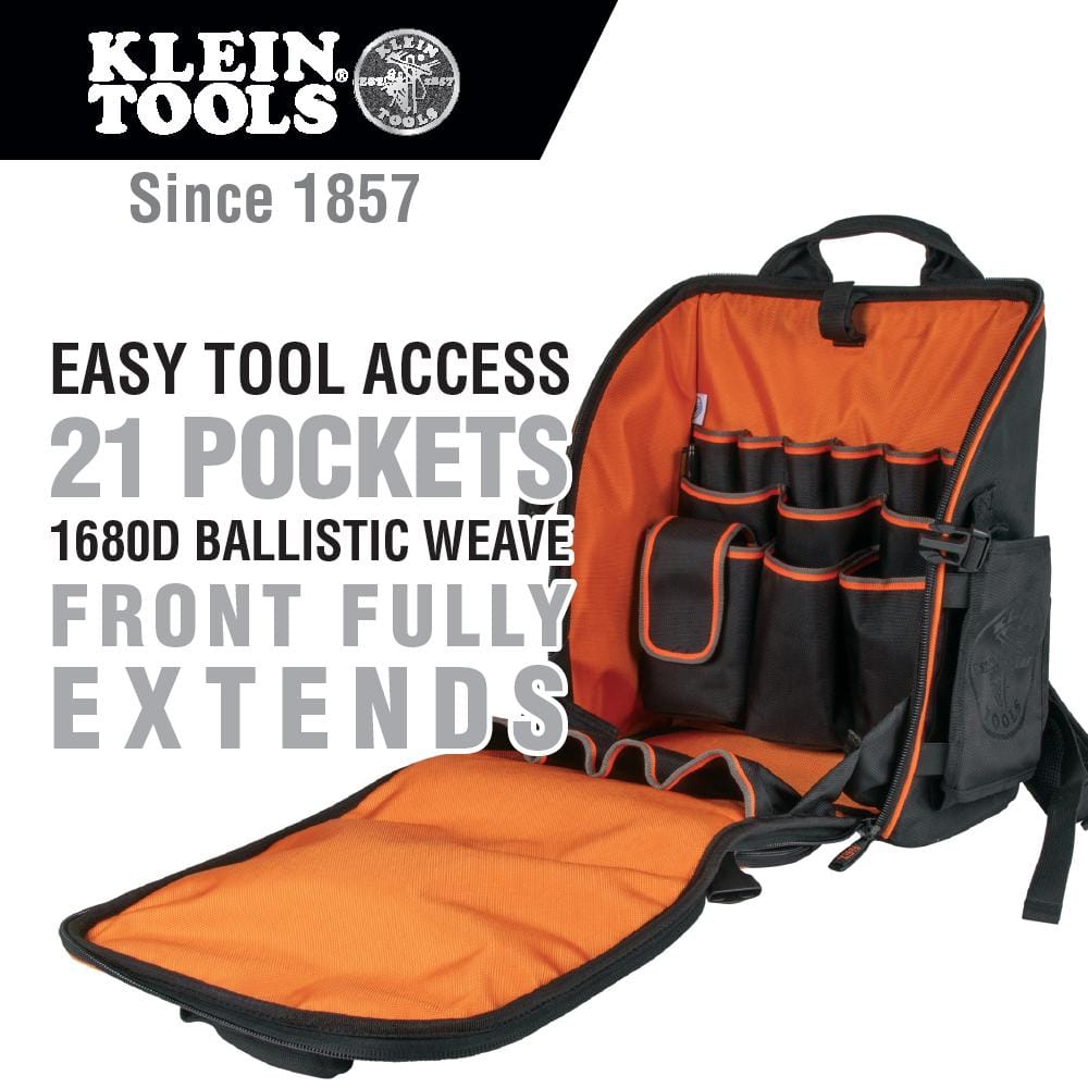 17 in. Tradesman Pro Tool Bag Backpack Kit - Hercitys