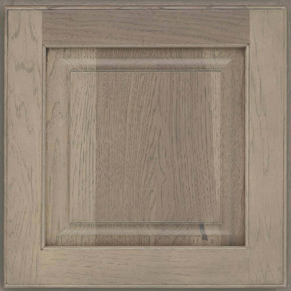14-5/8 in. x 14-5/8 in. Cabinet Door Sample in Translucent Monument Grey - Hercitys