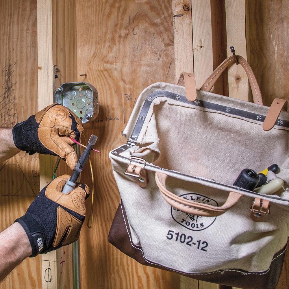 12 in. Canvas Tool Bag - Hercitys