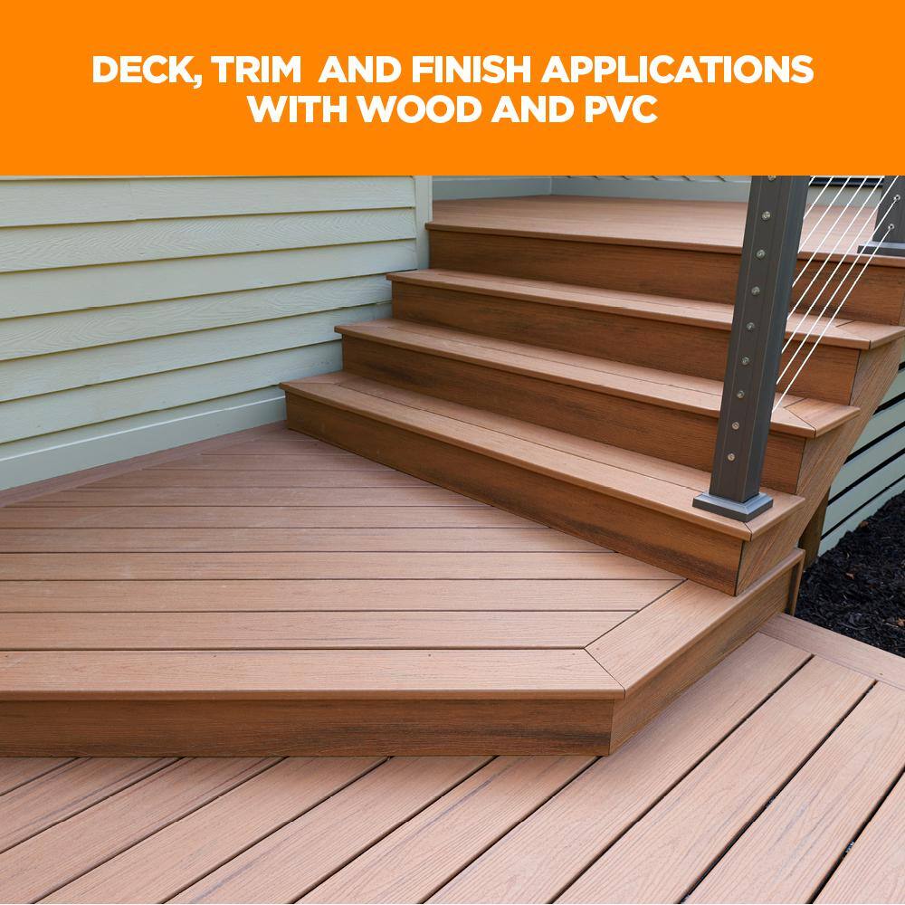 1-5/8 in. #8 316 Stainless Steel Winchester Premium Star Drive Trim Screws (100-Count) - Hercitys