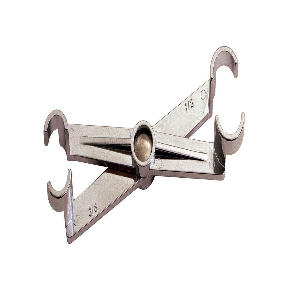 3/8 in. x 1/2 in. Low Profile Scissor Disconnect - Hercitys