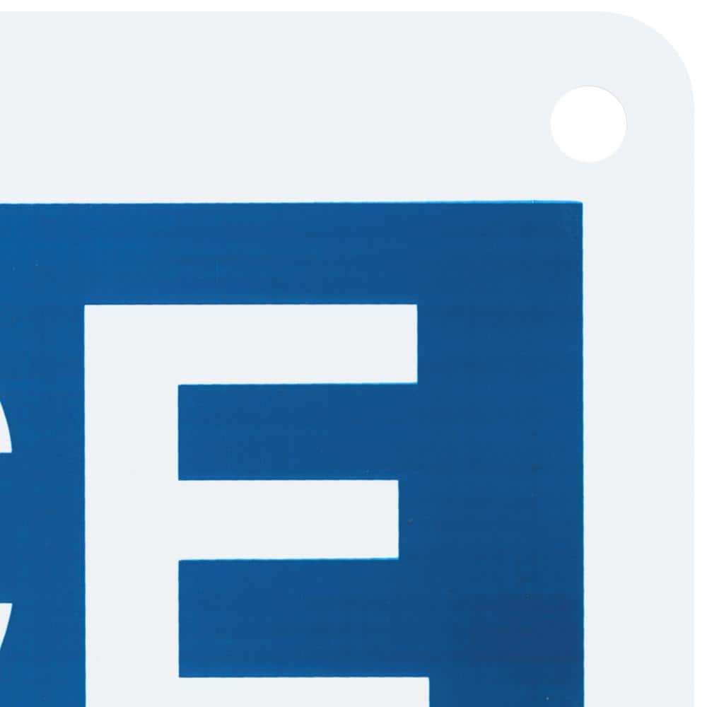 10 in. x 14 in. Aluminum Notice No Trespassing Sign - Hercitys