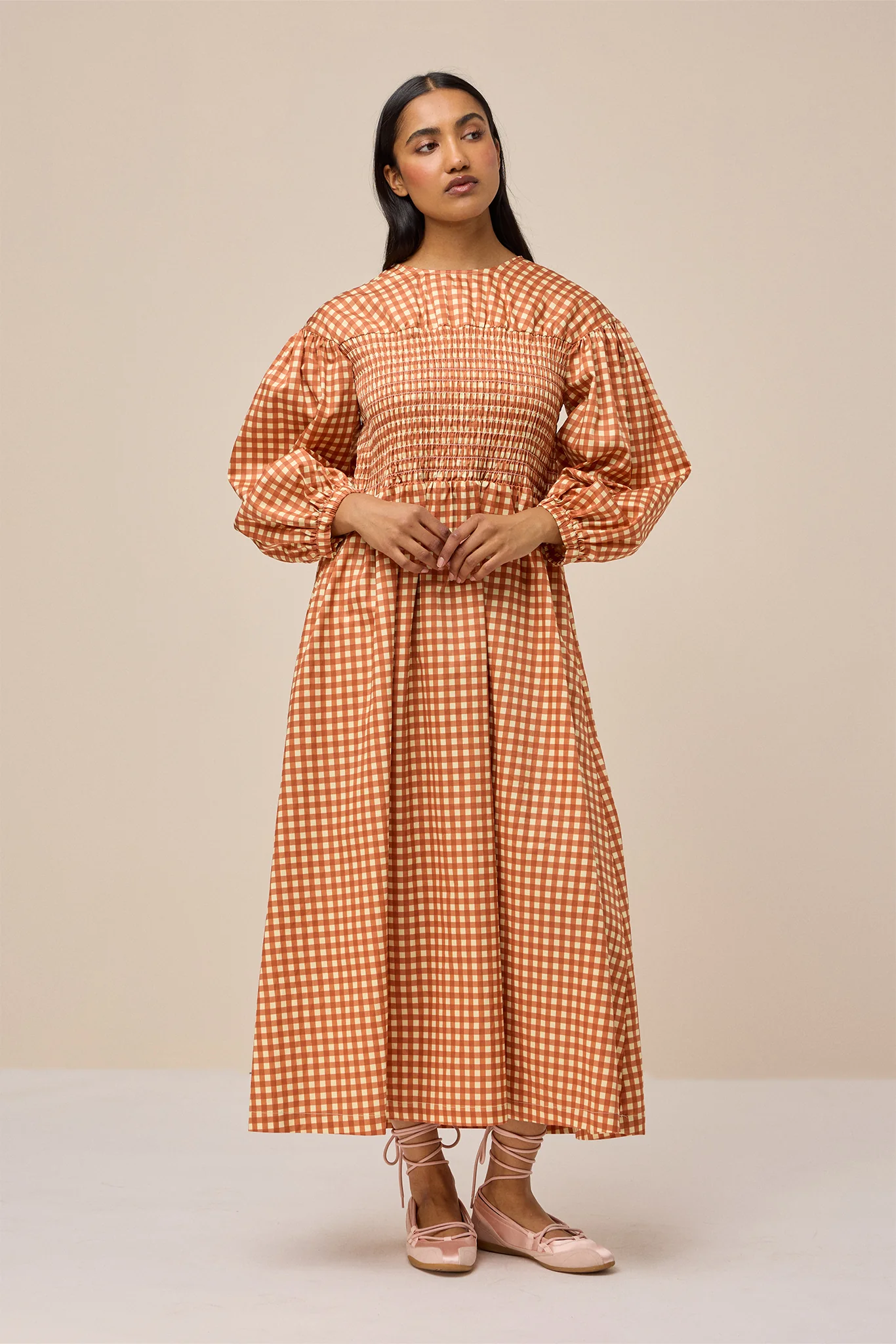 FABLE DRESS - HAYBELL GINGHAM - Hercitys