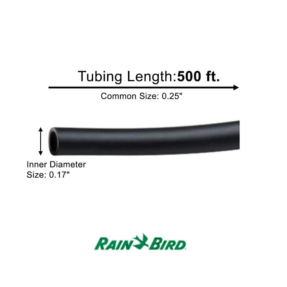 1/4 in. x 500 ft. Distribution Tubing for Drip Irrigation - Hercitys