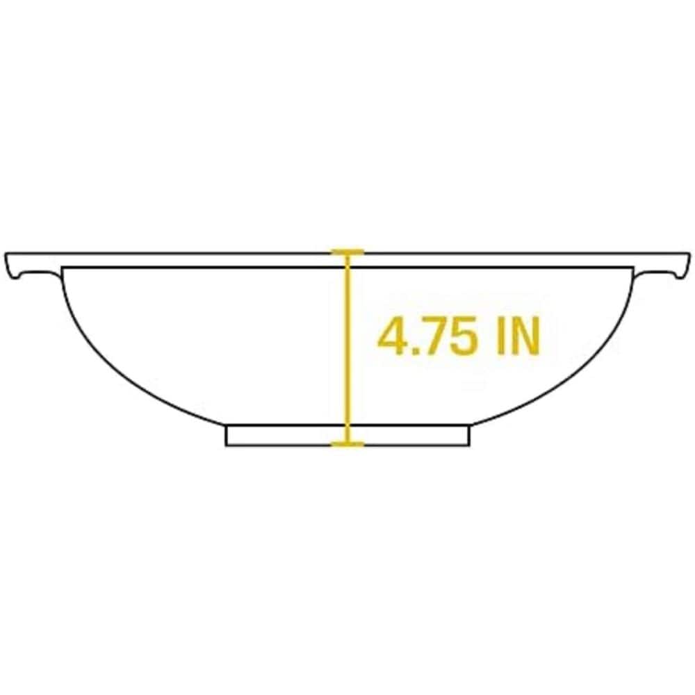 14 in. Cast Iron Wok, Seasoned with Natural Oil, Dual Handles, Heat Retention, Use in Oven, Stove, Grill in Black - Hercitys