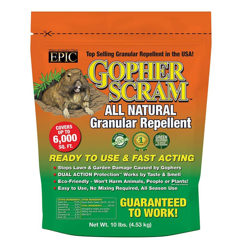 10 lbs. Granular Gopher Repellent Bag - Hercitys