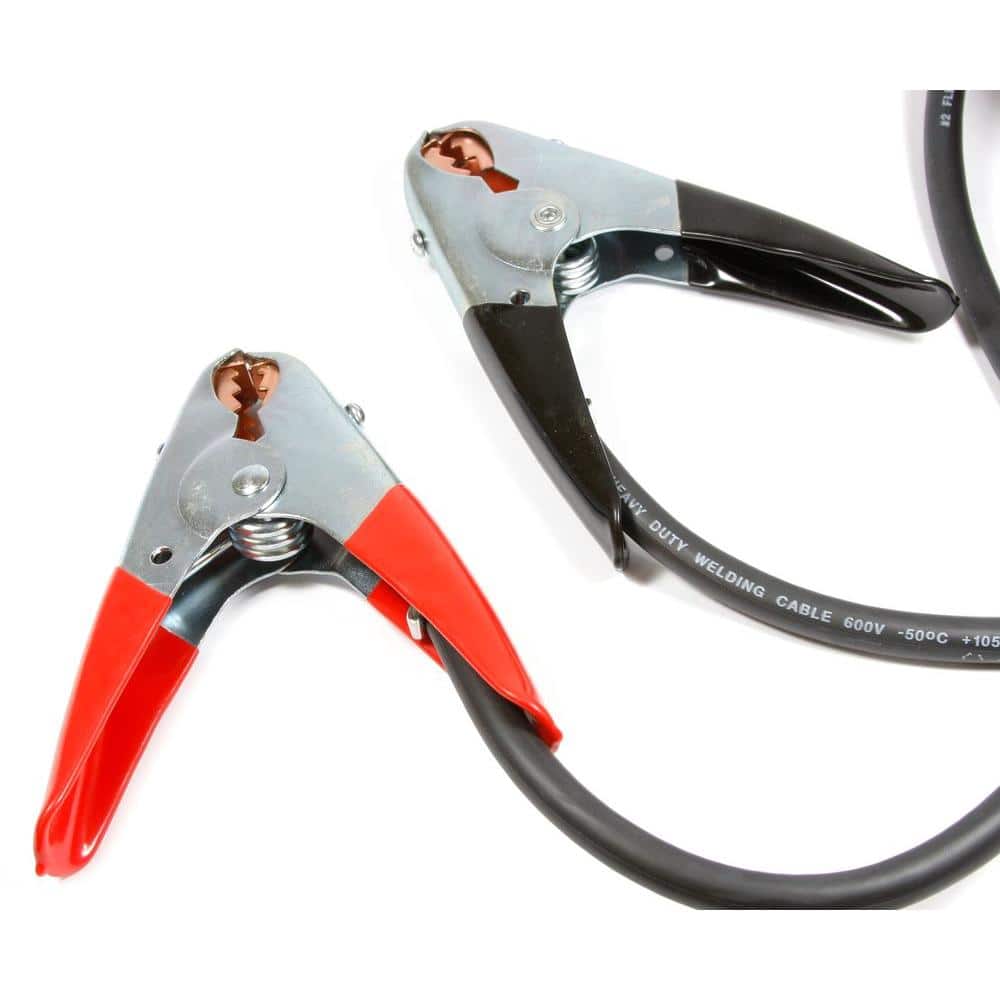 16 ft. 2-Gauge Heavy Duty Battery Jumper Cables - Hercitys