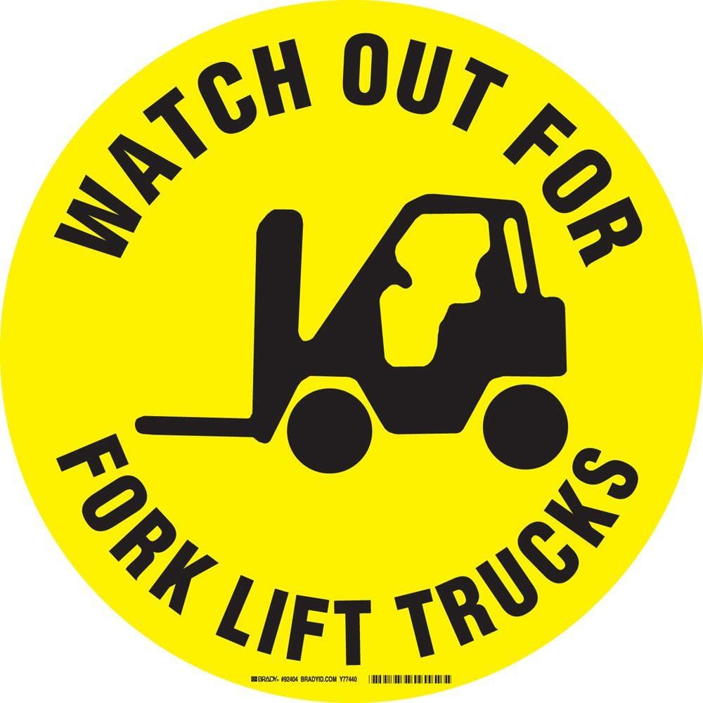 17 in. Vinyl Floor Safety Sign - Hercitys