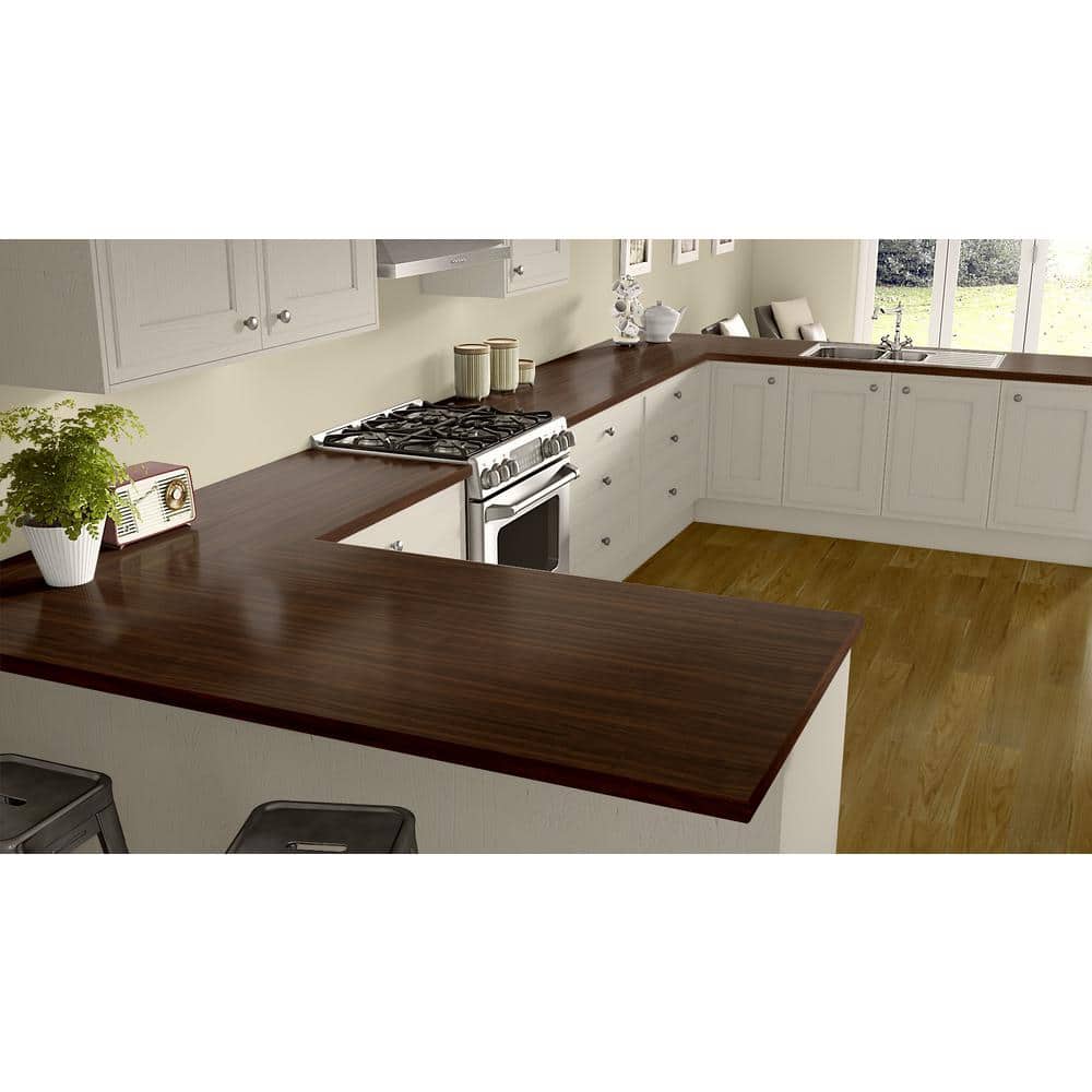 4 ft. x 8 ft. Laminate Sheet in Mambo with Premium Textured Gloss Finish - Hercitys