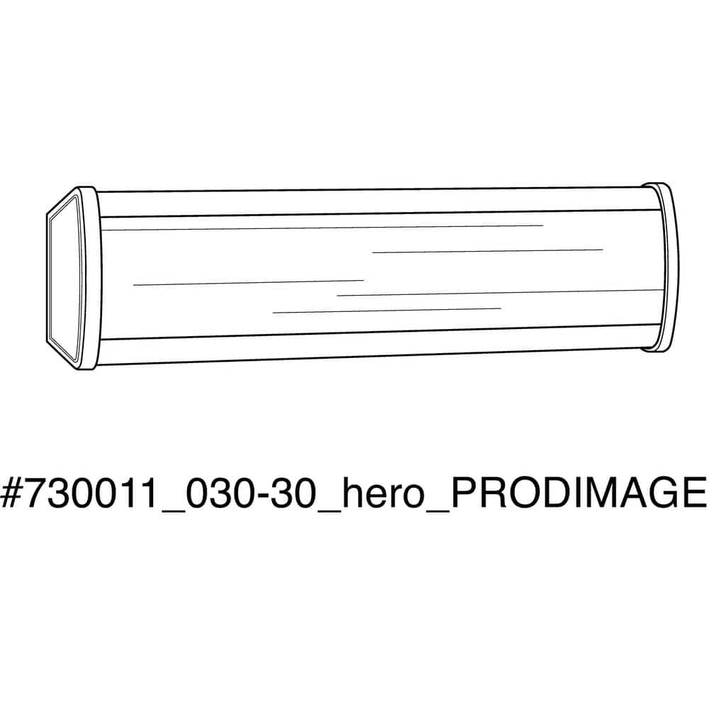 2 ft. LED Wrap Light Semi-Flush Mount - Hercitys