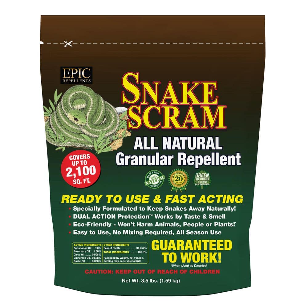 3.5 lbs. Granular Snake Repellent Shaker Bag - Hercitys