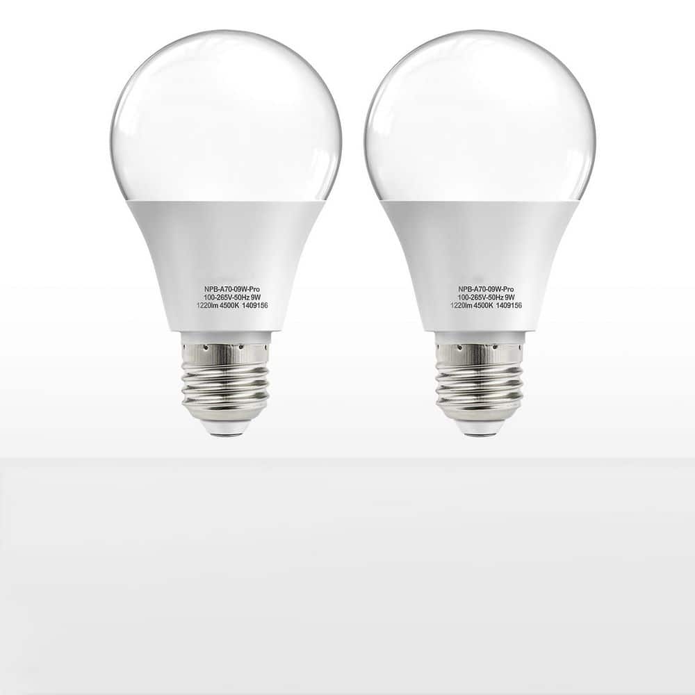 3 in. White Indoor Smart LED Grow Lights Bulb with Remote Controller, Sun Mode Built-in Daily Auto Timer 4500K 2 pieces - Hercitys