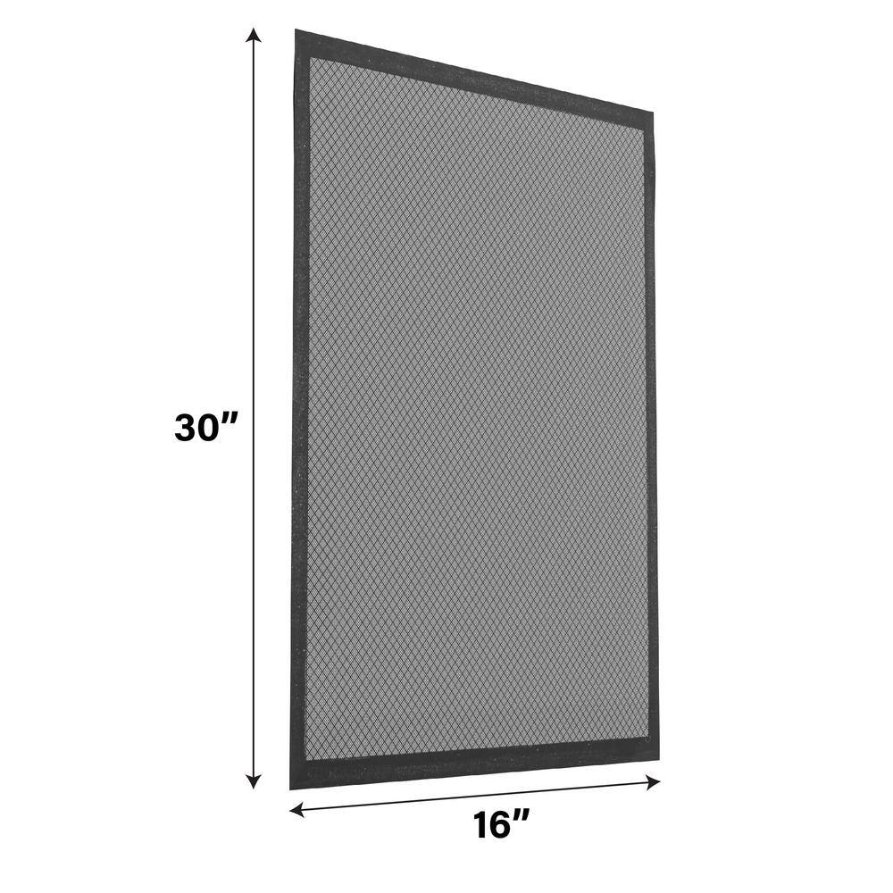 16 in. x 30 in. x 1 in. Flexible Permanent Washable Air Filter MERV 8 - Hercitys