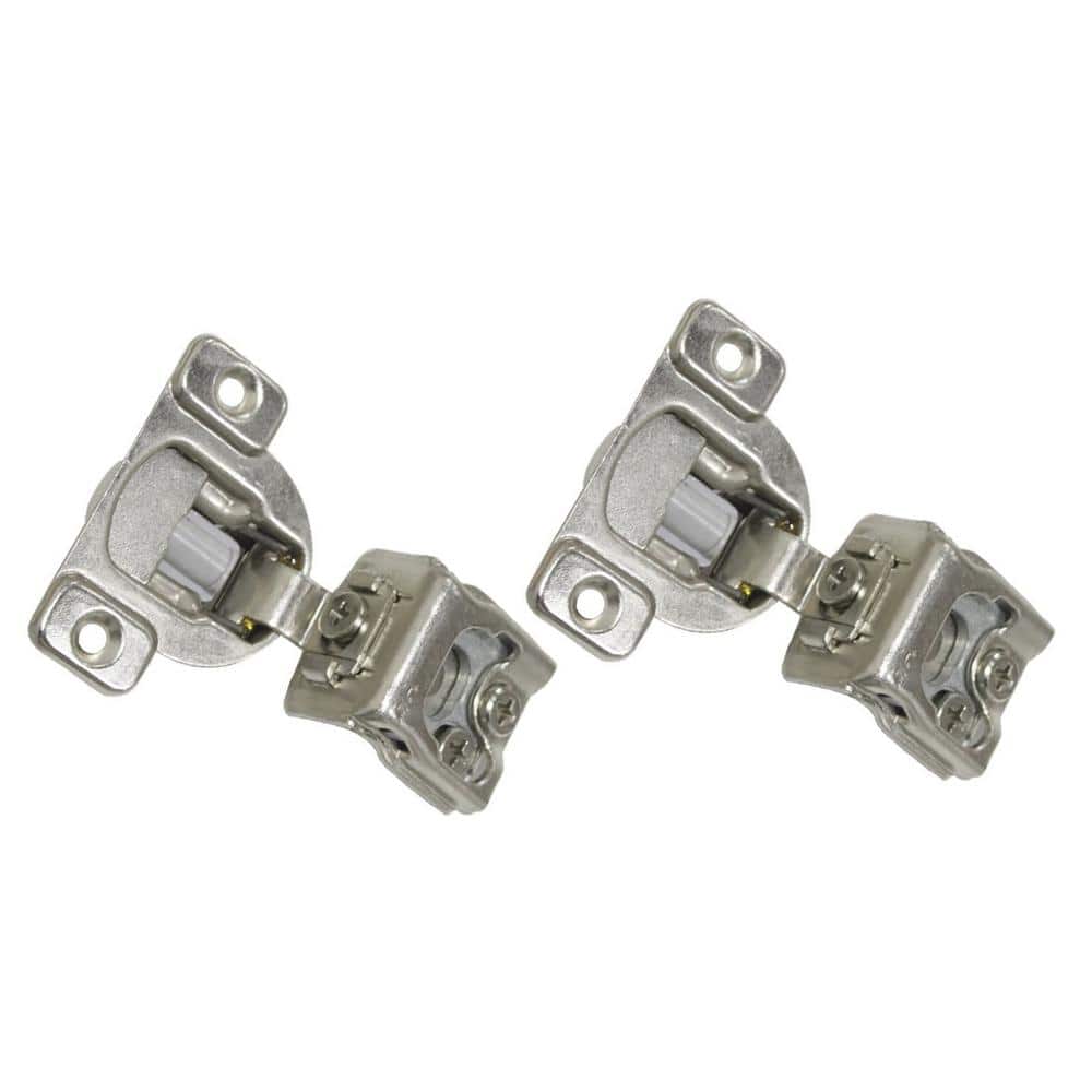 1-1/2 in. Overlay (35 mm) 110-Degree Soft-Close Face Frame Cabinet Hinge 6-Pairs (12 Pieces) - Hercitys