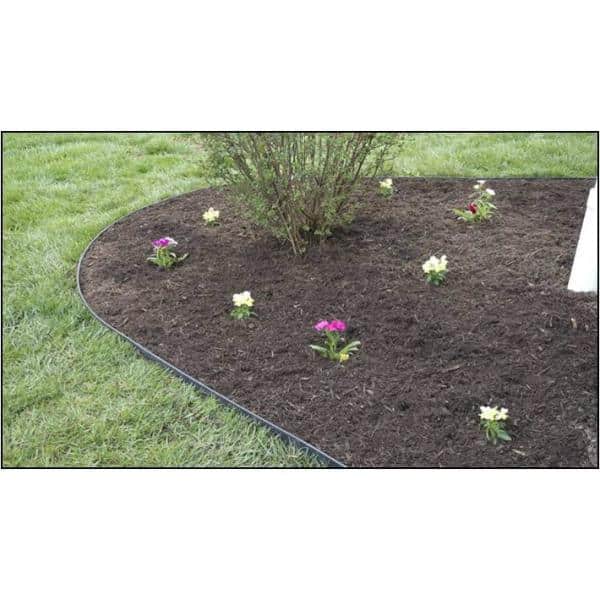 100 ft. Heavy-Duty No-Dig Plastic Landscape Edging - Hercitys