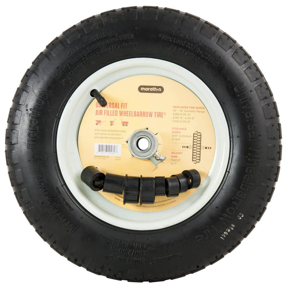 14.5 in. Pneumatic Universal Wheelbarrow Wheels - Hercitys