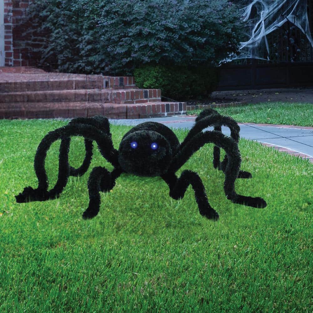 11 in. Touch Activated Animatronic Crawler Spider - Hercitys