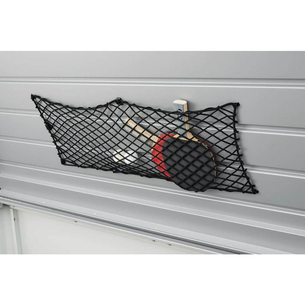 10.82 in. W 7.87 in. H Lid Storage Net for Leisure Time Deck Box and Highboard Black Accessory Kit Pack 1 - Hercitys