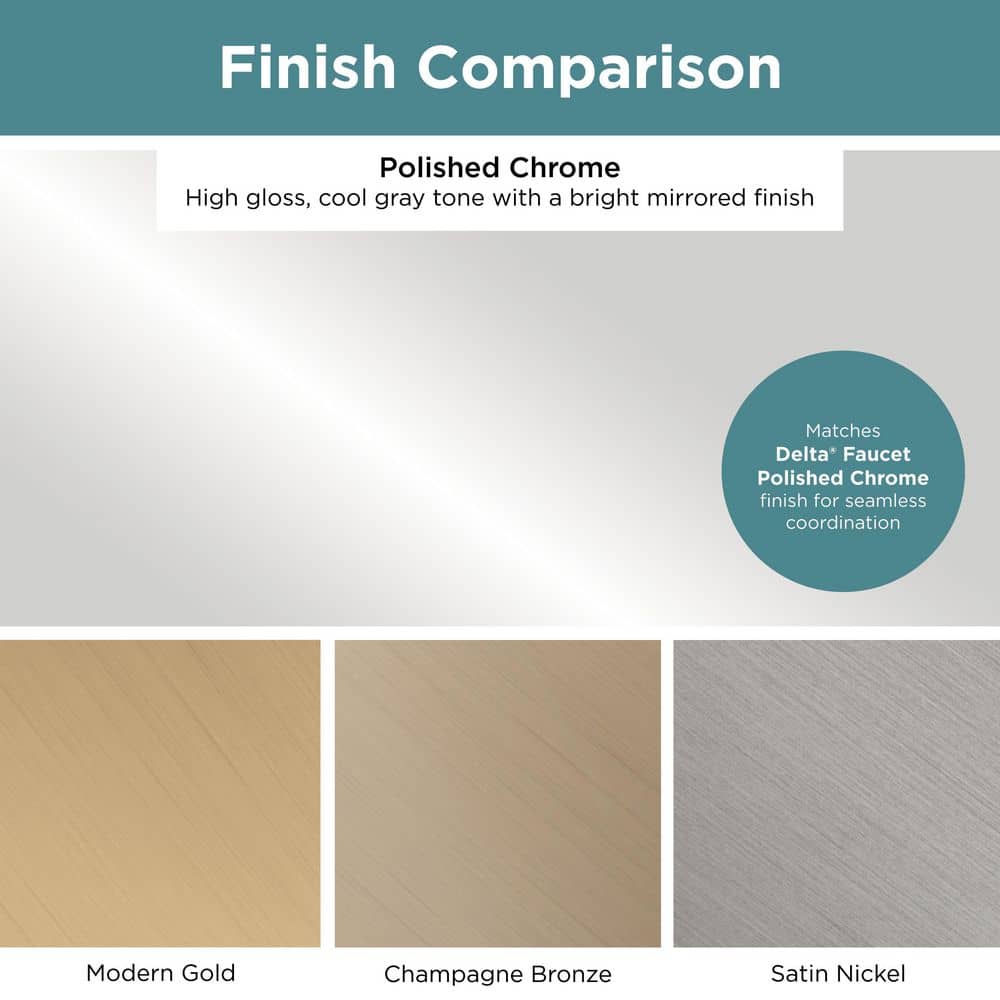 (24-Pack) Garrett 1-3/16 in. (30 mm) Classic Polished Chrome Round Cabinet Knobs - Hercitys