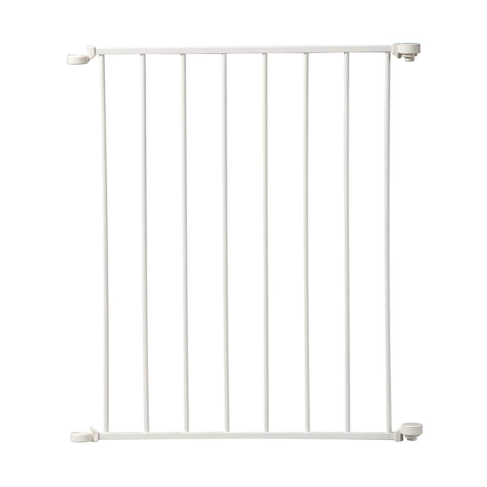 24 in. Extension For Auto Close Configure Gate in White - Hercitys